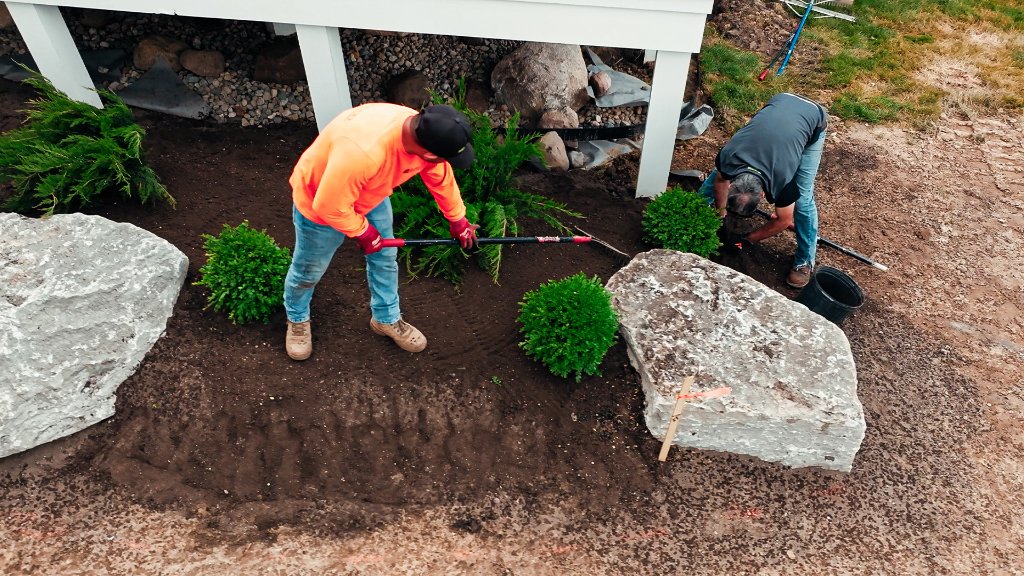 Landscaping services in DeWitt, MI